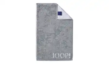 JOOP! Gästehandtuch JOOP 1600 Classic Doubleface Silbergrau / Weiß