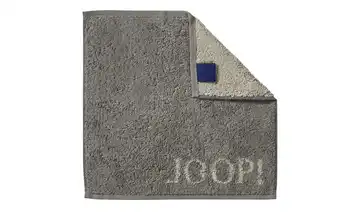JOOP! Seiftuch Joop 1600 Classic Doubleface Graphitgrau / Sand