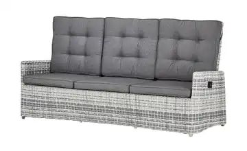 a casa mia Sofa 3-Sitzer Padua hellgrau