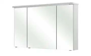 calmoquick Spiegelschrank Weiß, hochglanz 120 cm
