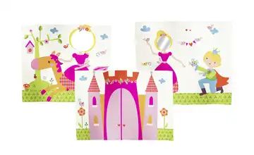 FLEXA Prinzessin-Spielvorhang 3-teilig