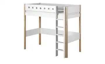 FLEXA Hochbett mit senkrechter Leiter Flexa White
