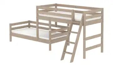FLEXA Mittelhohes Kombibett mit Leiter Flexa Classic