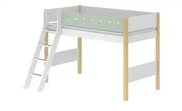 FLEXA Mittelhohes Bett mit Leiter