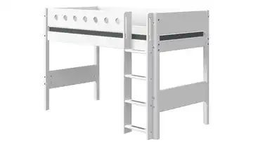 FLEXA Mittelhohes Bett mit Leiter