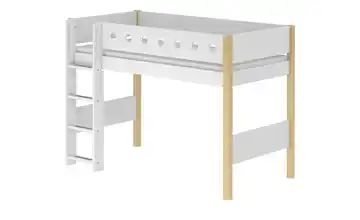 FLEXA Mittelhohes Bett mit Leiter