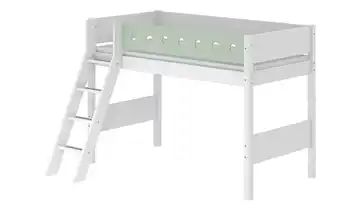FLEXA Mittelhohes Bett mit Leiter