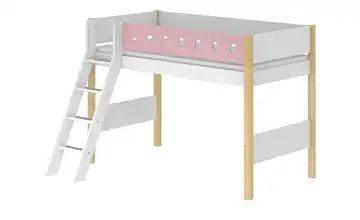 FLEXA Mittelhohes Bett mit Leiter