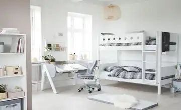FLEXA Etagenbett Flexa White