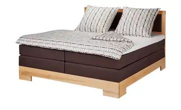 Massivholz-Boxspringbett