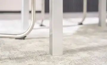 Esstisch Glas-Metall ausziehbar