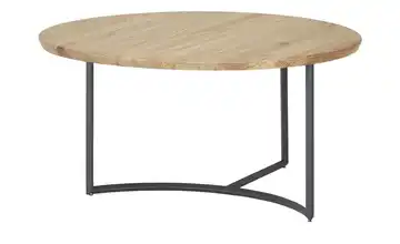 Couchtisch 37 cm Asteiche Basaltgrau