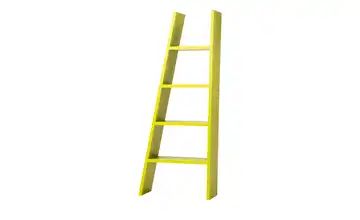 Bücherregal schräg limette