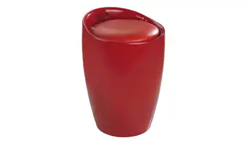 Badhocker - Wäschesammler "Candy" Rot