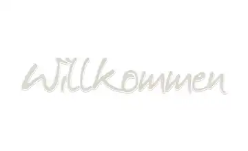 Cut-Out Willkommen I