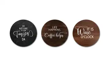 Cut-Out Kitchen Slogan