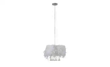 HOME STORY Pendelleuchte, 1-flammig, mit Federn und Glasbehang