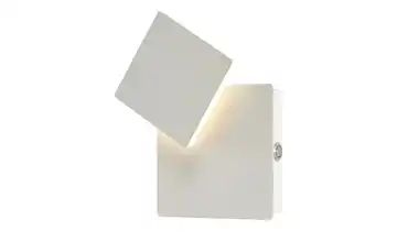 Meisterleuchten LED-Wandleuchte, weiß, eckig