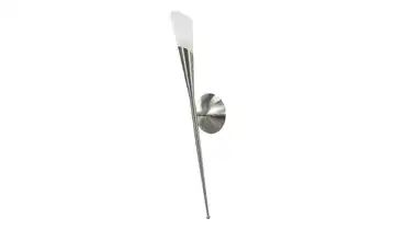 KHG Wandleuchte in Fackel-optik, nickel matt