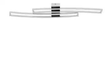 KHG LED-Deckenleuchte, 2-flammig, chrom / gebogen