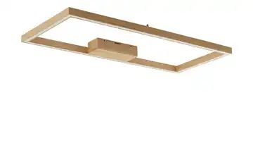 LED-Deckenleuchte, 1-flammig, Eiche geölt, klein