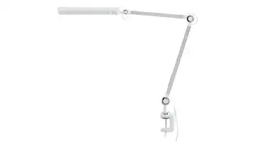 KHG LED-Klemmleuchte, 1-flammig, weiß mit Touchpad
