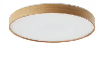 KHG LED-Deckenleuchte, 1-flammig, Eichenholz ´groß´