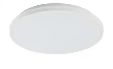 KHG LED-Deckenleuchte mit Backlight, weiß Weiß