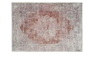 HOME STORY Kurzflorteppich Flat Beauty Terra (Orange) 160x230 cm