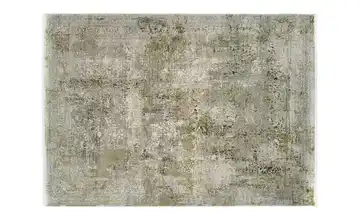meinTeppich Kurzflorteppich Grau / Grün 67x120cm rechteckig