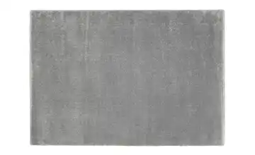 Kurzflorteppich 170 cm 120 cm Grau 120x170 cm