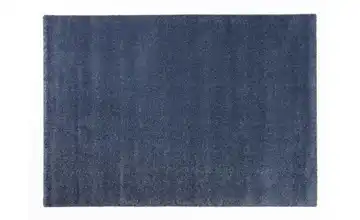 Kurzflorteppich 230 cm 160 cm Blau 160x230 cm