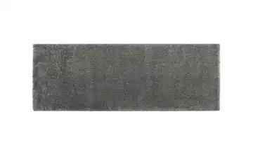 Hochflorteppich Dunkel Grau 80x200 cm