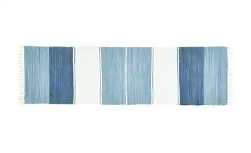 THEKO Teppich 250 cm Blau 70 cm 70x250 cm