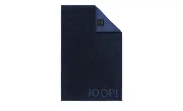 JOOP! Gästehandtuch JOOP 1600 Classic Doubleface Marineblau / Blau
