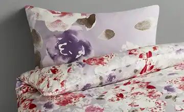 Belcampo Satin Bettwäsche Röschen