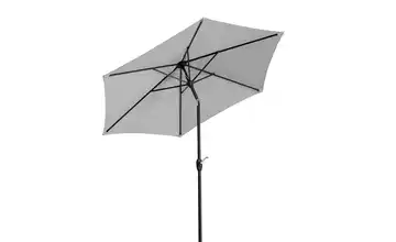 Schneider Schirme Sonnenschirm Bilbao Silbergrau