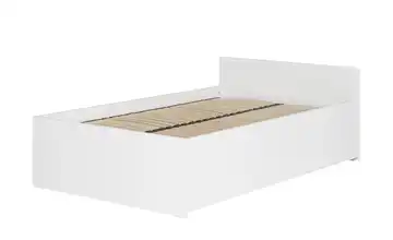 VOX Bett mit klappbarem Lattenrost Weiß Weiß
