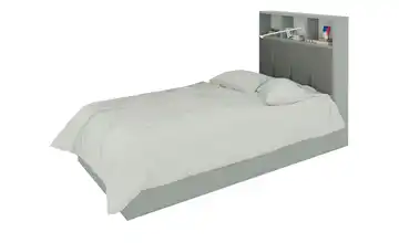 Bett 90 cm Grau