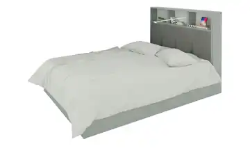 Bett 120 cm Grau