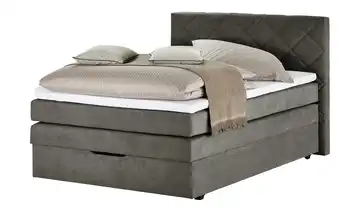 Boxspringbett 140 cm Steingrau