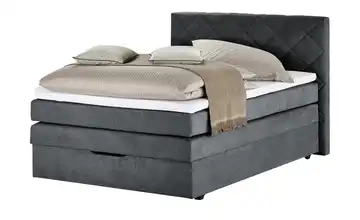 Boxspringbett 140 cm Anthrazit