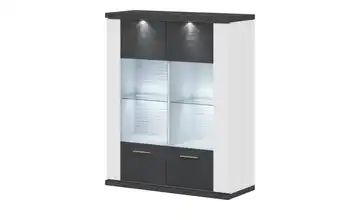 uno Hängevitrine Titan