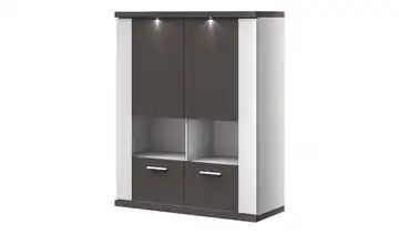 uno Hängevitrine Titan