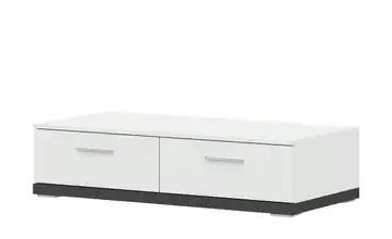 Primo Lowboard Titan Graphit, Weiß 106 cm
