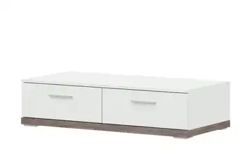 Primo Lowboard Titan Eiche (Nachbildung), Weiß 106 cm