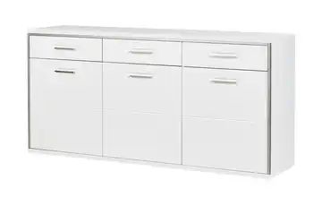 uno Sideboard in Hochglanz Weiß Setto