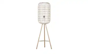  Stehleuchte, 1-flammig, Metallschirm  