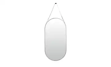 Spiegel silberfarbig 100 cm
