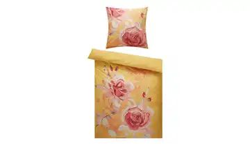 Satin Bettwäsche Rosen